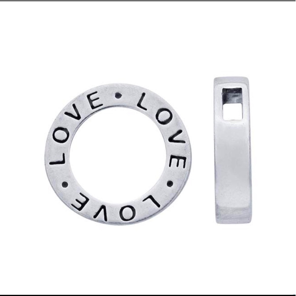 Sterling Silver “Love” Pendant
